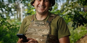 У Черкасах показали фільм, присвячений журналісту й воїну Володимиру Мукану