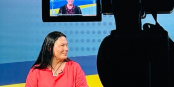 Телеміст на «Вежі»: в Івано-Франківську презентували роботу Центрів журналістської солідарності 23 Телеміст на «Вежі»: в Івано-Франківську презентували роботу Центрів журналістської солідарності