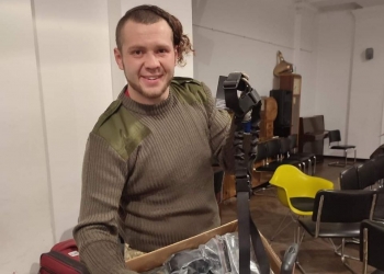 Доброволець Роман Дзівінський: До передової пускають лише досвідчених та навчених журналістів