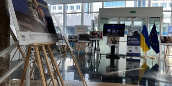 У кулуарах Верховної Ради працює виставка, присвячена героїзму журналістів