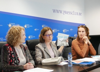 Національна спілка журналістів України спільно з Європейською федерацією журналістів провели в Брюсселі круглий стіл щодо сталої підтримки українських медіа