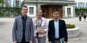 «Шлях до звільнення цивільних у часи війни складний, але мовчати не можна», – Сергій Томіленко під час зустрічі в женевській штаб-квартирі Червоного Хреста