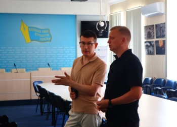 Співпраця заради інформаційної безпеки: ректор Академії СБУ відвідав НСЖУ