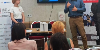 Роль медіа у дотриманні норм міжнародного гуманітарного права: тренінг у Дніпрі