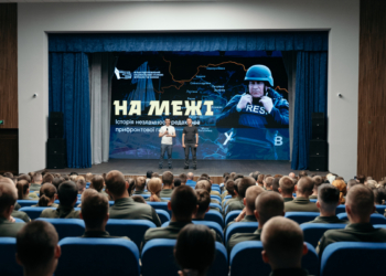 Фільм про незламність української журналістики показали майбутнім офіцерам СБУ