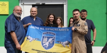 Колективу, який очолює Заслужений журналіст України, особисто подякував Герой України