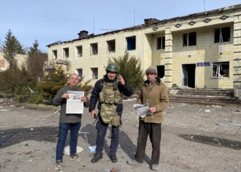 Редактор газети «Ворскла» Олексій Пасюга: «Там є люди і треба привезти газету, адже її чекають»