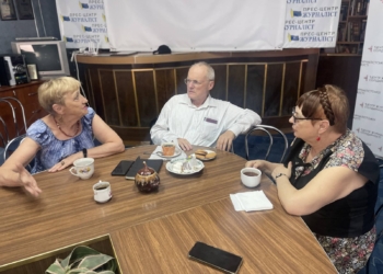 Медійник з Німеччини Бернгард Класен: «Я в захваті від того, як приймають мене в Запорізькому Центрі журналістської солідарності!»