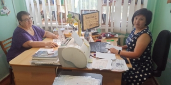 Співробітники газети «Нові рубежі» приходили до редакції навіть о четвертій ранку, аби вчасно здати номер до друку 18 Співробітники газети  «Нові рубежі» приходили до редакції навіть о четвертій ранку, аби вчасно здати номер до друку