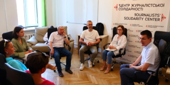 «Те, що ви робите, – надважливо!» – Наріман Джелял у Національній спілці журналістів України