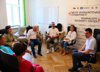 «Те, що ви робите, – надважливо!» – Наріман Джелял у Національній спілці журналістів України