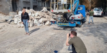 Українські фіксери допомагають іноземним журналістам писати про війну в Україні