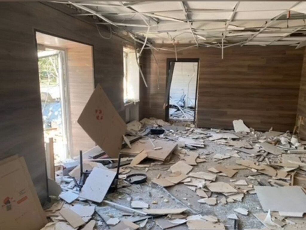 У Покровську знищено ньюзрум телебачення «КАПРІ»