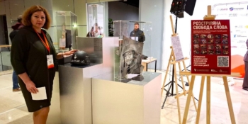 НСЖУ показала медійникам і громадськості особливий воєнний експонат 18 НСЖУ показала медійникам і громадськості особливий воєнний експонат