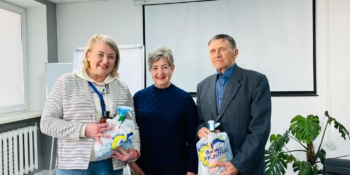 Прикарпатські медійники отримали допомогу від Української федерації банків продовольства