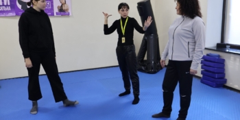 Самооборона для медійниць: тренінг у Запорізькому центрі журналістської солідарності