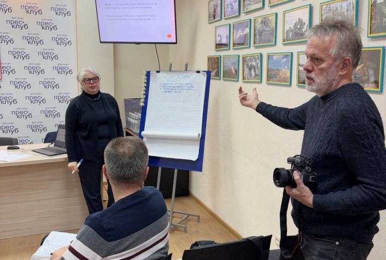 Навіщо потрібен стратегічний план та як його складати: тренінг для медійників у Дніпрі 3