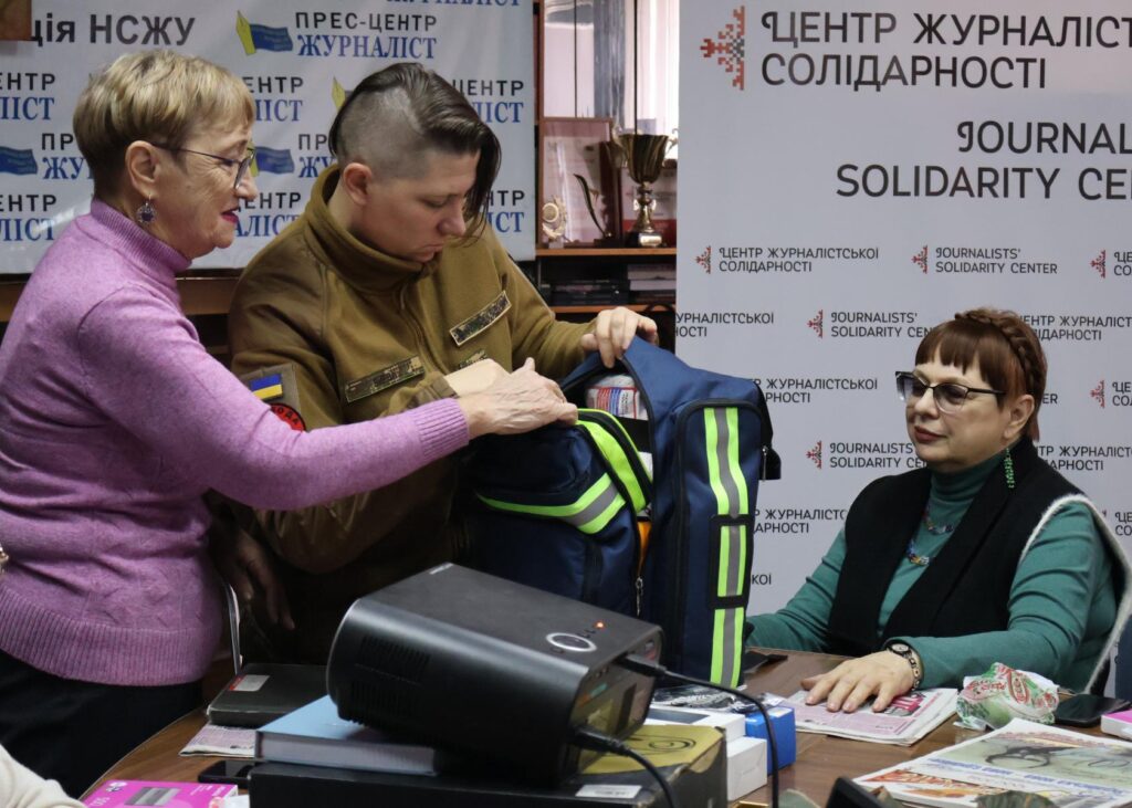 Тележурналістка і військова із Запоріжжя Олександра Давиденко: «Треба писати і показувати хай найстрашнішу, але правду про війну»