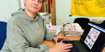 Валентина Близнюк, редакторка прикарпатської газети «Вільний голос»: «Газета – це історія, це документально підтверджені факти, це відповідальність перед минулим і майбутнім».