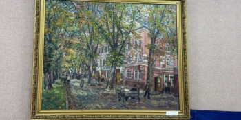 Київський художник Володимир Фурсін – автор картини із зображенням будинку НСЖУ