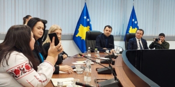 Три роки війни: солідарність і єдність європейців – дуже важливі. Зустріч в уряді Косова