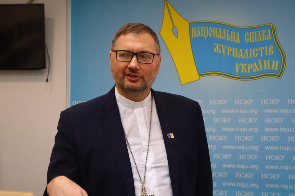 Національну спілку журналістів України відвідав Посол Ватикану Вісвальдас Кульбокас