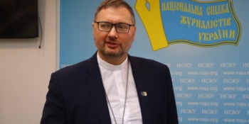 Національну спілку журналістів України відвідав Посол Ватикану Вісвальдас Кульбокас