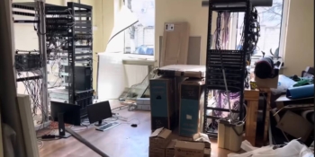 Російська ракета пошкодила офіс кримськотатарського телеканалу «ATR» у Києві