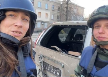 На Донеччині російський дрон прицільно атакував автівку журналістів
