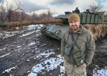 «Танкісти мають на озброєнні грізну техніку, але серця в них такі самі, як у всіх інших», – пресофіцер Олександр Бондар