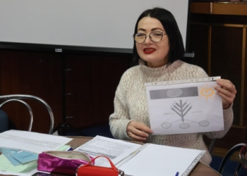 Ментальне здоров`я: психологиня Ольга Лоцман вчила запорізьких медійників керувати своїми станами