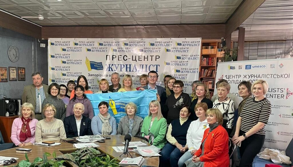 «Зворушлива зустріч із запорізькими журналістами. І важлива розмова із головою Запорізької ОВА»: Сергій Томіленко в Запоріжжі