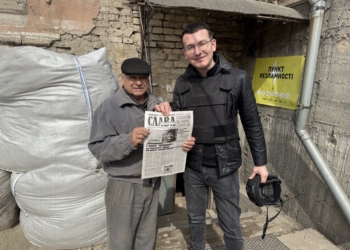 «Журналістика під час війни – це надія для людей у найтемніші часи», – Сергій Томіленко під час поїздки на прифронтовий Південь України