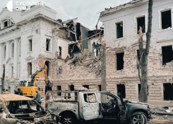 Унаслідок російського обстрілу Сум постраждали місцеві медіа: пошкоджено редакції, знищено апаратуру