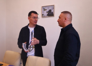 «Спільними зусиллями забезпечимо стійкість нашого інфопростору», – Сергій Томіленко під час зустрічі з керівником Центру стратегічних комунікацій Ігорем Солов’єм