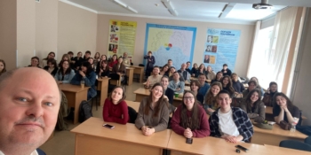 Сучасні виклики медіа: лекція Томаса Маттссона в університеті Грінченка