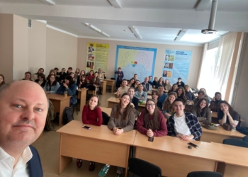 Сучасні виклики медіа: лекція Томаса Маттссона в університеті Грінченка