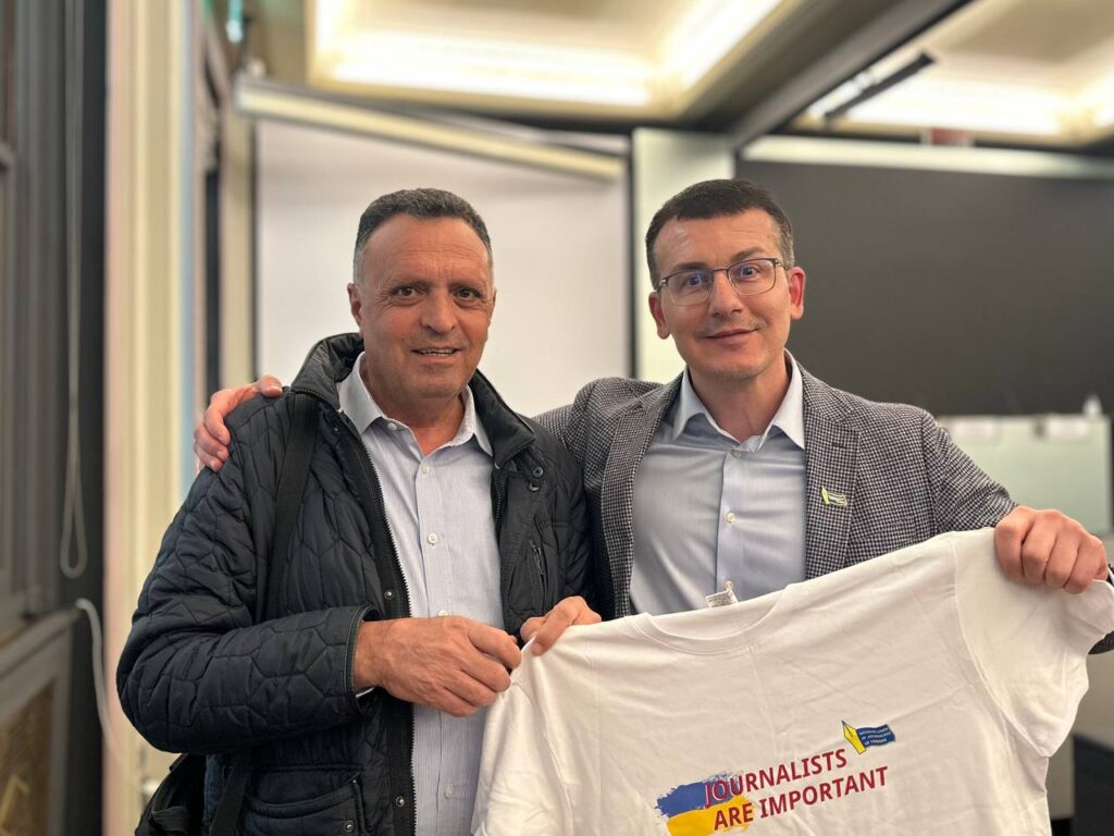«Коли ми говорили про центри солідарності, ми взяли вас за приклад», – віцепрезидент Міжнародної федерації журналістів Насер Абу Бакр