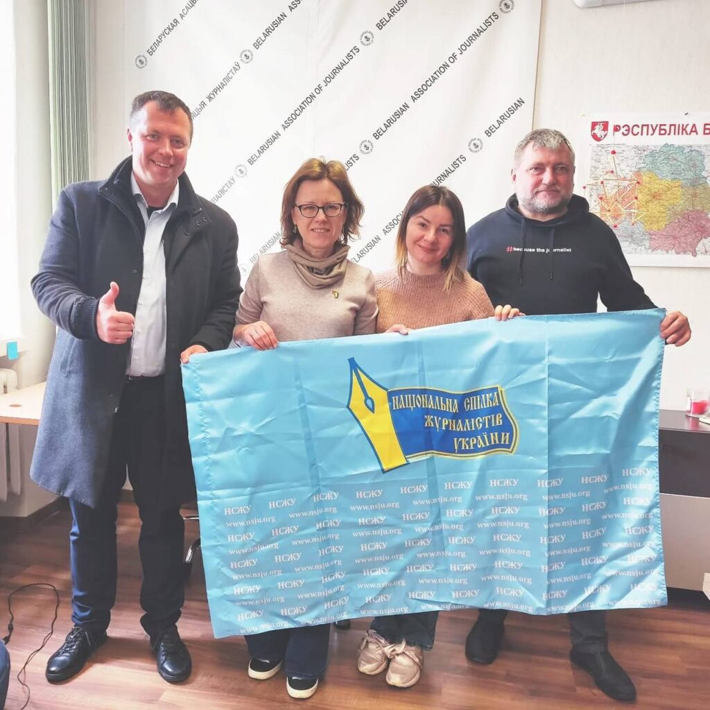 «Війна проти України дуже близька до багатьох білоруських колег», – заступник голови опозиційної Білоруської асоціації журналістів Борис Гарецький
