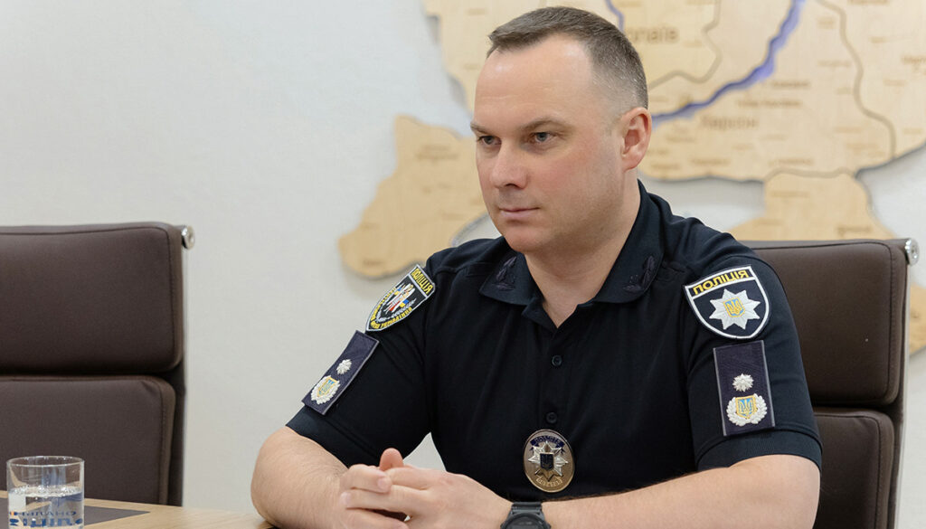 Іван Вигівський, керівник Нацполіції: «Ми розуміємо важливість роботи журналістів, особливо під час обстрілів»