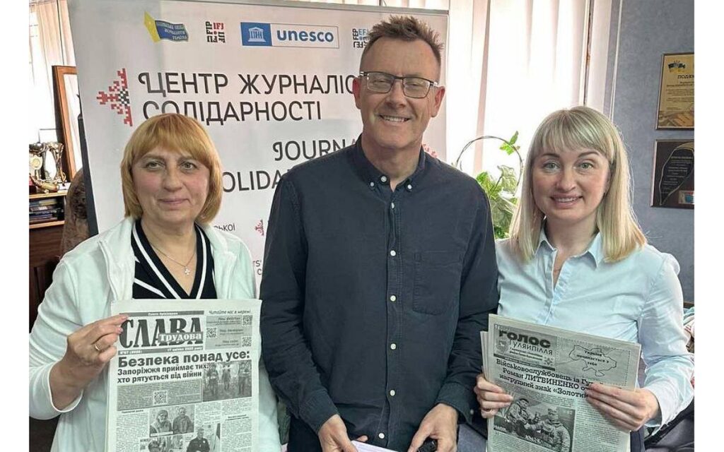 Норвезький медійник Оле Даг Квамме: «Найбільше враження на мене справили українські журналісти – як сміливо працюють вони під час війни» 18 Норвезький медійник Оле Даг Квамме: «Найбільше враження на мене справили українські журналісти – як сміливо працюють вони під час війни» 1