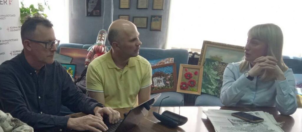 Норвезький медійник Оле Даг Квамме: «Найбільше враження на мене справили українські журналісти – як сміливо працюють вони під час війни» 20 Норвезький медійник Оле Даг Квамме: «Найбільше враження на мене справили українські журналісти – як сміливо працюють вони під час війни» 3
