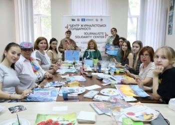 «Душа ще не зачерствіла»: арт-терапія як інструмент підтримки журналістів у Дніпрі