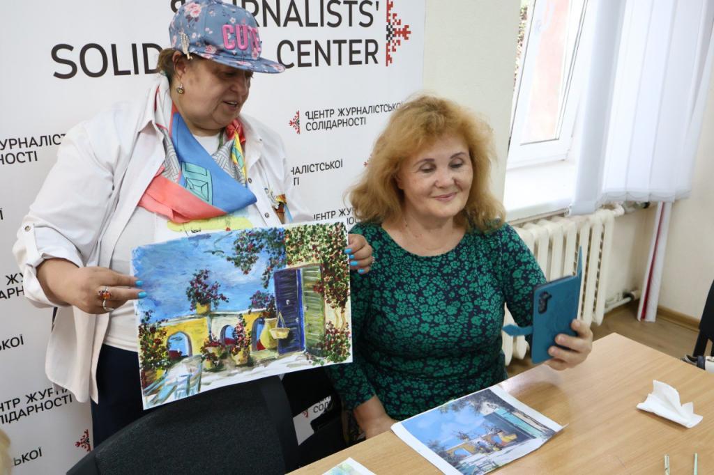 «Душа ще не зачерствіла»: арт-терапія як інструмент підтримки журналістів у Дніпрі 19 «Душа ще не зачерствіла»: арт-терапія як інструмент підтримки журналістів у Дніпрі 2