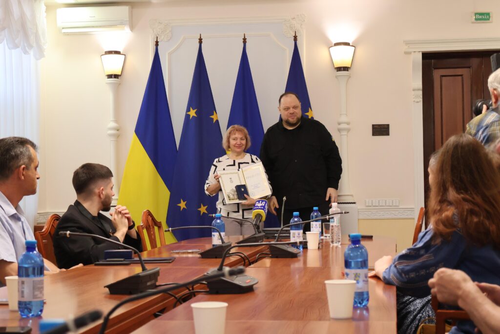 Медійники за поданням НСЖУ отримали парламентські нагороди