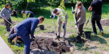 У Києві розпочали облаштовувати Сквер пам’яті журналістів, які загинули під час війни