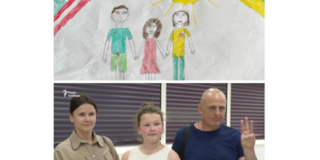 Намальована мрія стала реальністю: сім’я колишнього в’язня Кремля Владислава Єсипенка возз’єдналася