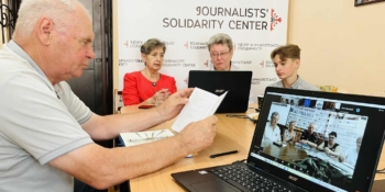 «Захід і Схід – разом!»: онлайн-міст Івано-Франківського та Запорізького Центрів журналістської солідарності