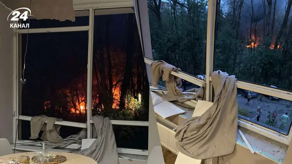 Лягла в коридорі, й це мене врятувало, – дім ведучої 24 Каналу постраждав від обстрілу