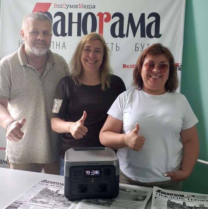 Енергетична незалежність в умовах війни: результати конкурсу на надання зарядних станцій для українських медіа 5